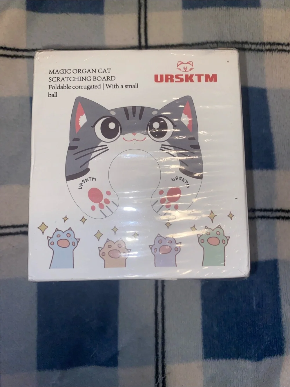 Magic Organ Cat Scratching Board with Jingle Ball